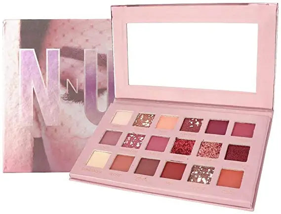 Nude Matte Eyeshadow Palette Glitter Eye Shadow Palate 18 Colors Matte eyeshadow Kit Pallate